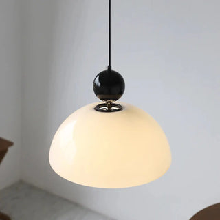 FRENCHINA White Scandinavian Glass Design Ceiling Light – view 5