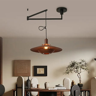 FOLEDE Vintage Design Retractable Ceiling Light – view 1