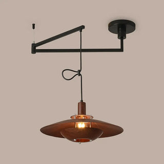 FOLEDE Vintage Design Retractable Ceiling Light – view 4