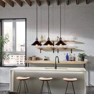ENOR Vintage Three-Light Design Ceiling Light – view 1