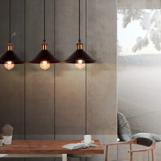 ENOR Vintage Three-Light Design Ceiling Light – view 2