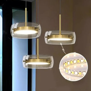 LENA Modern Gold Three-Head LED Ceiling Light – view 6