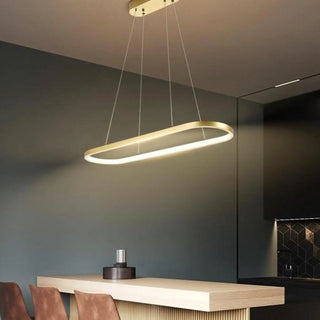 LUNA Gilded Ceiling Light – view 3