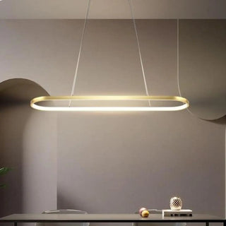 LUNA Gilded Ceiling Light – view 1