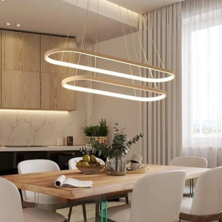 LUNA Gilded Ceiling Light – view 2