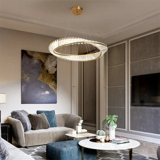 CHANDE Circular Golden Classic Dining Ceiling Light – view 2