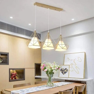 MANER Golden Suspension Ceiling Light – view 1