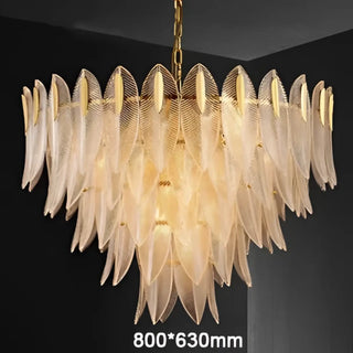 Art Deco pendant light, gilded sculpted glass decorative ceiling fixture
