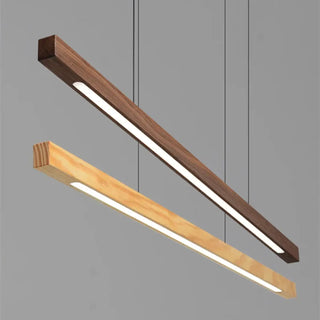 CONI Wood-Effect LED Ceiling Light for Open Spaces – view 4