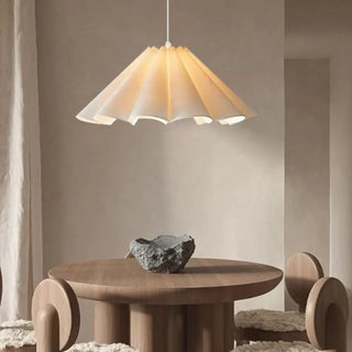 Contemporary ceiling pendant, fan-effect design, stylish ambient lamp