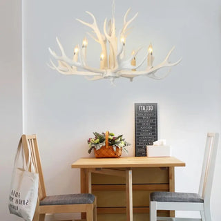 JUNIAH Elegant White Horn-Shape Ceiling Light – view 4