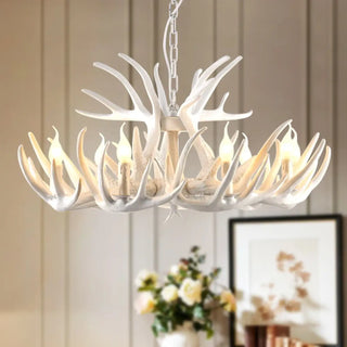 JUNIAH Elegant White Horn-Shape Ceiling Light – view 1