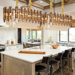 CRISTELA Elegant Crystal Ceiling Light – view 2
