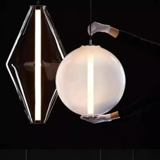 MANAPY Elegant Contemporary Glass Ceiling Light – view 1