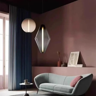 MANAPY Elegant Contemporary Glass Ceiling Light – view 3