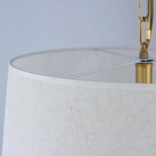 Polished copper chandelier detail — premium adjustable ceiling light