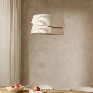 EMIL Elegant Beige Fabric Ceiling Light – view 3