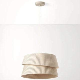 EMIL Elegant Beige Fabric Ceiling Light – view 1
