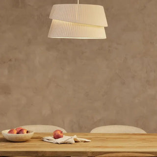 EMIL Elegant Beige Fabric Ceiling Light – view 4