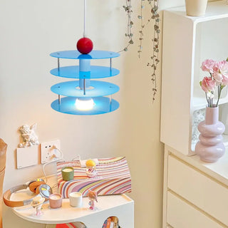 ODERNE Children's Blue Creative Pendant – view 2