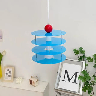 ODERNE Children's Blue Creative Pendant – view 4