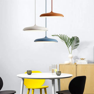 COFI Slim Colored Shade Modern Kitchen Ceiling Light – view 2
