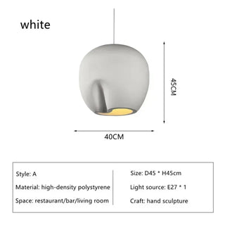 Suspension Organic – Suspension contemporaine avec design de luminaire aux courbes douces