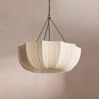 LUPLA White Textured Umbrella Shape Ceiling Light – view 1