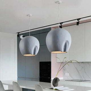 DINNELI Spherical Folded Form Ceiling Light – view 2