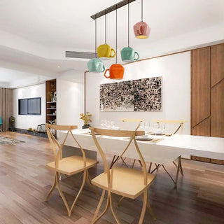 Minimalist cup pendant light, retro style ceiling fixture for kitchen island