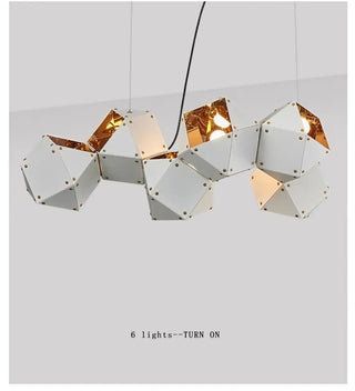 DORITSO Modern Geometric Adjustable Ceiling Light – view 2