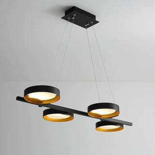 KEXONG Graphic Black Luminous Circle Ceiling Light – view 2