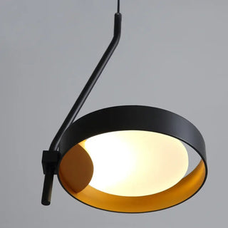 KEXONG Graphic Black Luminous Circle Ceiling Light – view 5