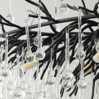 BRANO High-End Black Branches Ceiling Light – view 5