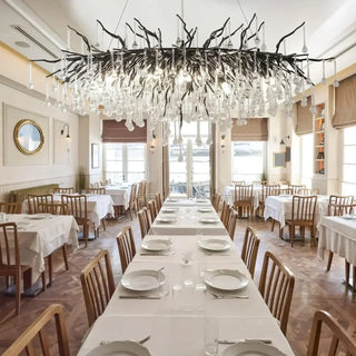 BRANO High-End Black Branches Ceiling Light – view 3