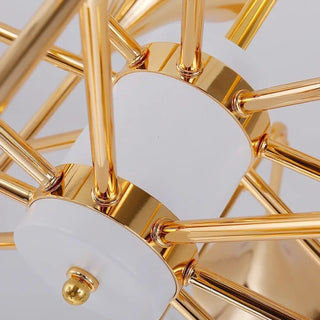 HETE Premium Golden Trumpets Ceiling Light – view 5