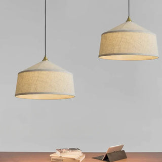 CANDE Incandescent Fabric White or Black Ceiling Light – view 3