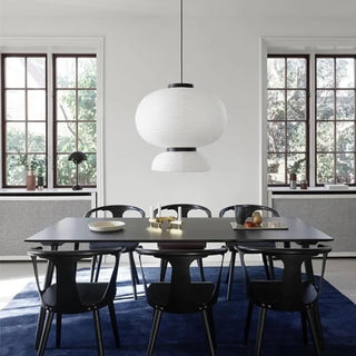 JAPAPA Japanese White Paper Lantern Ceiling Light – view 4