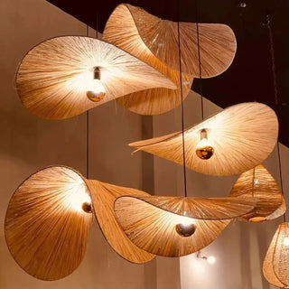 BALU Japanese Bamboo White Support Ceiling Light – view 3
