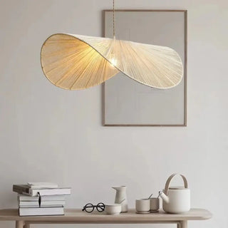BALU Japanese Bamboo White Support Ceiling Light – view 1