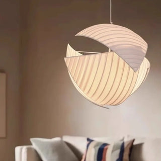 OTYORE Japanese White Elegant Fabric Pendant – view 3