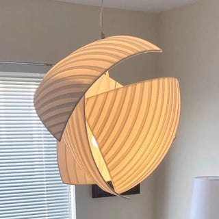 OTYORE Japanese White Elegant Fabric Pendant – view 1