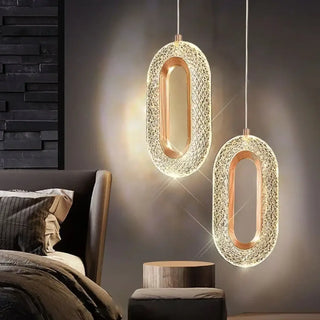 DIVA LED Golden Ceiling Light Available in Oval or Round – view 2