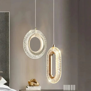 DIVA LED Golden Ceiling Light Available in Oval or Round – view 1