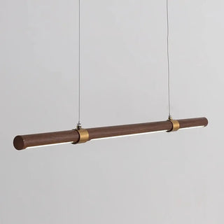 CUIBO LED Linear Natural Wood Ceiling Light – view 2
