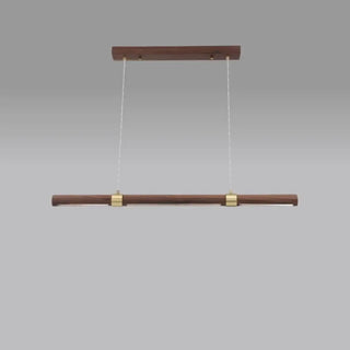 CUIBO LED Linear Natural Wood Ceiling Light – view 4