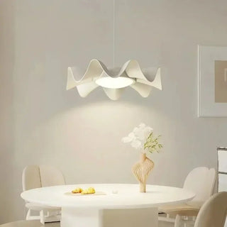 Transparent acrylic pendant light, modern LED ceiling hanging lamp