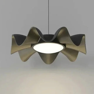 Contemporary LED pendant light, acrylic iron ceiling hanging lamp fixture