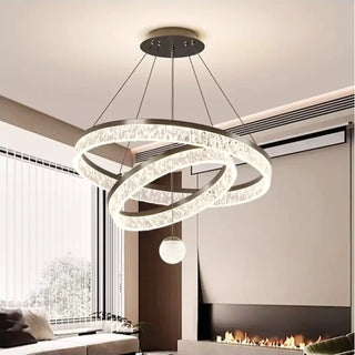 DARNIRY Modern LED Circular Rings Ceiling Light – view 1