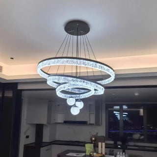 DARNIRY Modern LED Circular Rings Ceiling Light – view 3